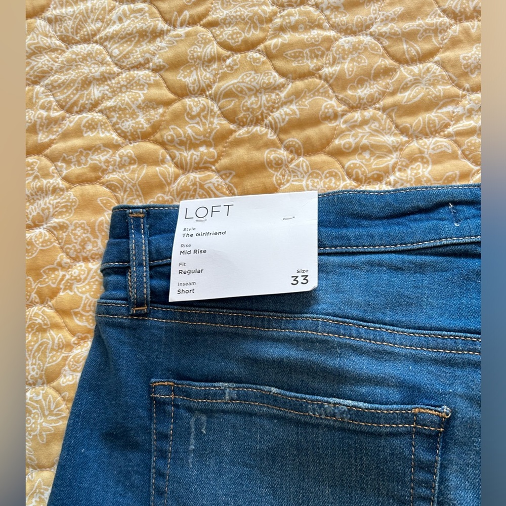 Loft Girlfriend Jeans